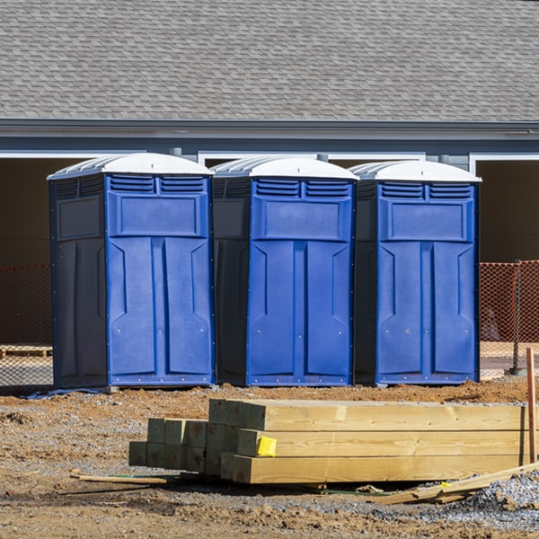 what is the expected delivery and pickup timeframe for the portable toilets in Madrid New Mexico